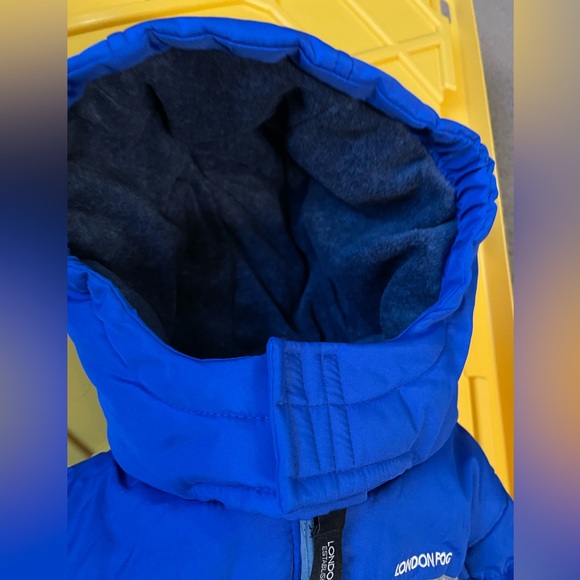 London Fog blue and gray winters jacket - Picture 3 of 11